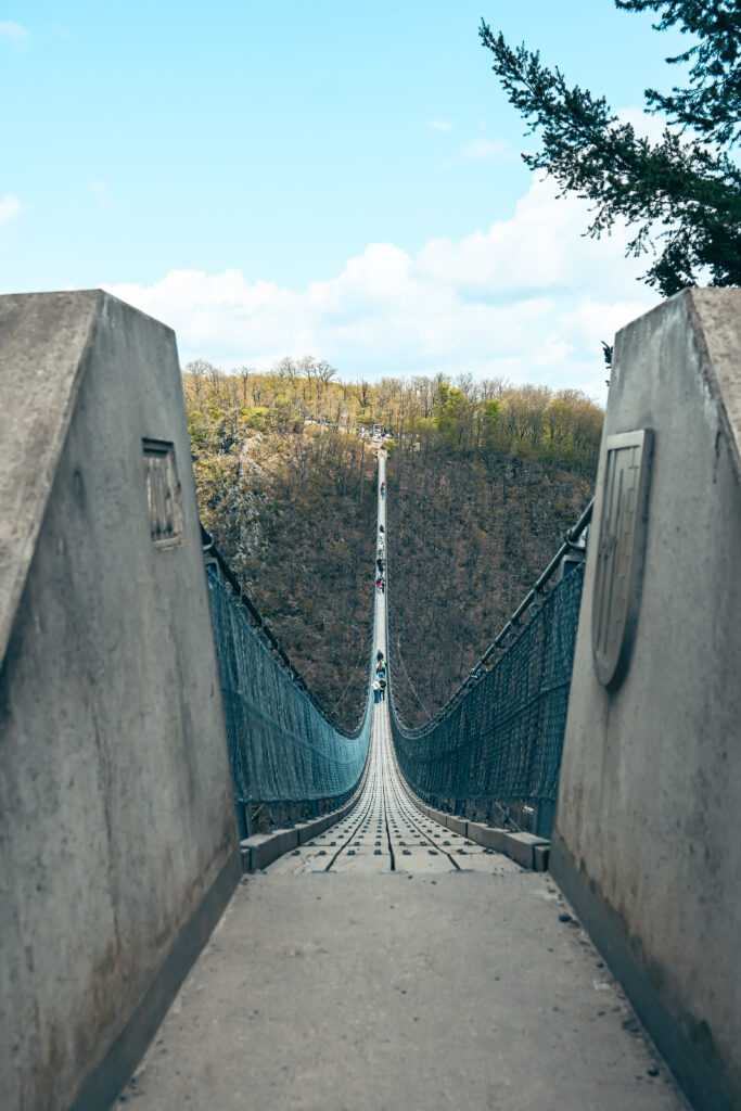 DE GEIERLAY Geierlay hangbrug Duitsland